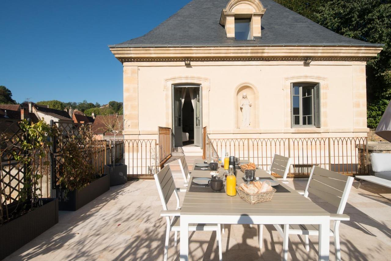 La Belle Terrasse Avec Climatisation Et Parking Prive Lejlighed Sarlat-la-Canéda Eksteriør billede